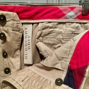 Burberry Britt 36R Tan Trousers